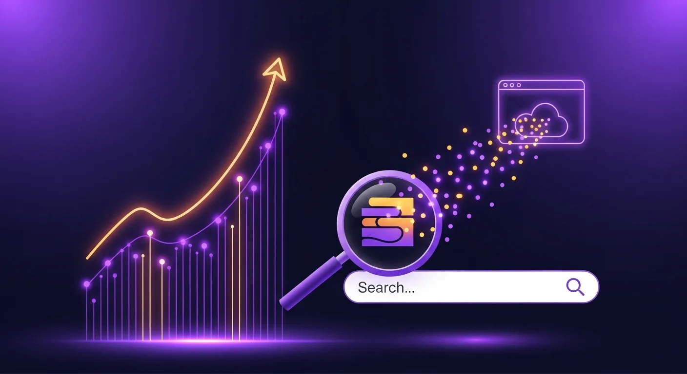 Helpful support content driving organic search growth